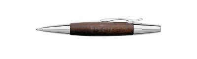 Faber-Castell E-motion cromo/cromado escuro/pérola biros de madeira