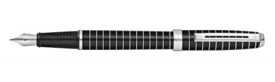 Sheaffer Prelude Black Lacquer Fountain Pen-Vulpen (medium)