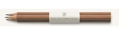 Graf von Faber-Castell Pencils NO.III Castanho 3x