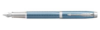 Parker I.M. Premium Blue Grey CT Fountain pen Medium